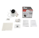 CAMARA DAHUA IP DOMO SEMIMETALICO DE 4MP CON AUDIO / 20FPS / LENTE 2.8MM / FOV 101° / WDR / 120DB / IR 30M / H.265+ Y H.264+ / POE Y PROTECCION IP67