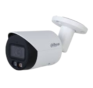 CAMARA DAHUA TIPO BULLET IP DE 4MP. WIZSENSE CON ILUMINADORES INTELIGENTES / SMD PLUS / PROTECCION PERIMETRAL / FULL COLOR Y PROTECCION IP67.