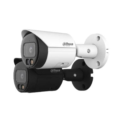 CAMARA DAHUA TIPO BULLET IP DE 4MP. WIZSENSE CON ILUMINADORES INTELIGENTES / SMD PLUS / PROTECCION PERIMETRAL / FULL COLOR Y PROTECCION IP67.