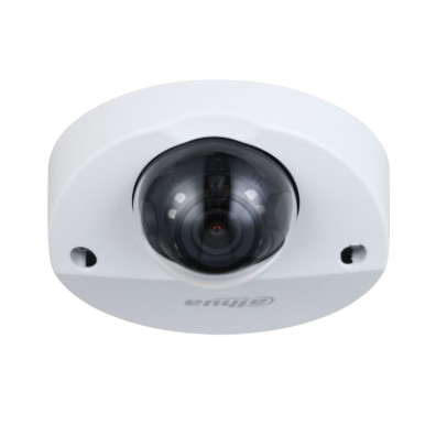 CAMARA DOMO DE 2MP DAHUA| SALIDA HDCVI| LENTE FIJO DE 2.8MM| IR LONGITUD 20 METROS, IR INTELIGENTE|IP67. IK10, IP6K9K, APRUEVA DE GOLPES.