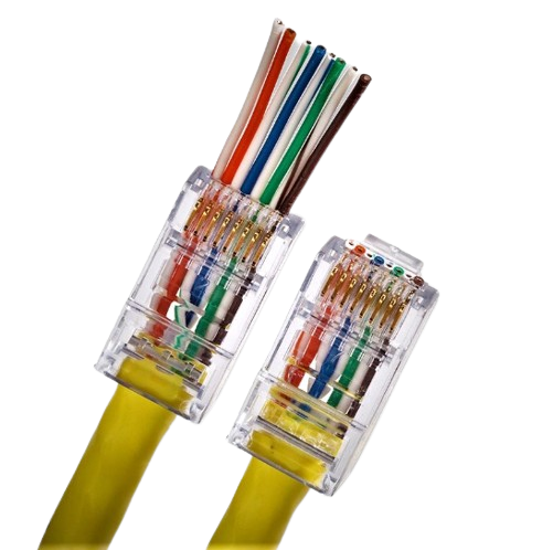 CONECTORES EZ/ RJ45 CAT 6 - 100 PIEZAS