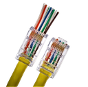 CONECTORES EZ/ RJ45 CAT 6 - 100 PIEZAS