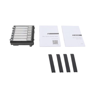 MODULO DE BOTONES PARA VIDEO PORTERO MODULAR / LLAMADA DE UN SOLO TOQUE/ SOPORTA HASTA 6 MONITORES PRINCIPALES