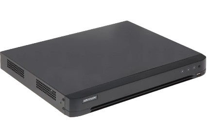 DVR DE 16CH. TURBO HD ACUSENSE DE 5MP + 16 CANALES IP. 2 BAHÍAS DE DISCO DURO/ AUDIO POR COAXITRON/ H.265/ SALIDA DE VÍDEO EN 4K. ENTRADA HDMI & VGA/ EVITA FALSAS ALARMAS/ SOPORTA FORMATOS DE HDTVI / AHD / CVI / CVBS / IP.