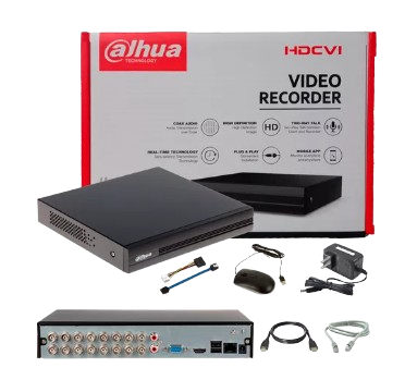 XVR O DVR DE 16CH. 1080P. LITE WIZSENSE DAHUA. COOPER-I H.265+/ 16 CANALES + 2 CANALES IP O HASTA 18CH IP. 8 CANALES SMD PLUS/ BUSQUEDA INTELIGENTE (HUMANOS Y VEHICULOS) CODIFICACIÓN INTELIGENTE/ SMART AUDIO. #TopDahua#WizSense.