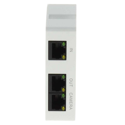 EXTENSOR POE & POE PLUS PASIVO / 2 PUERTOS / CONEXIÓN EN CASCADA HASTA 300 MTS / 2 PUERTOS FAST ETHERNET