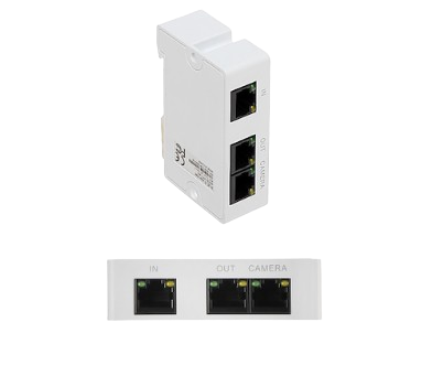 EXTENSOR POE & POE PLUS PASIVO / 2 PUERTOS / CONEXIÓN EN CASCADA HASTA 300 MTS / 2 PUERTOS FAST ETHERNET