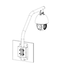 SOPORTE PARA MONTAJE EN PARAPETO/ GIRATORIO/ DISEÑO ESTETICO/COMPATIBLE CON CAMARAS PTZ DAHUA DE LAS SERIES SD59/ SD50/ SD40