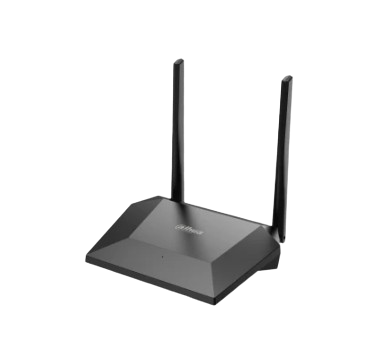 ROUTER INALAMBRICO N300 / 2 × ANTENA / IEEE 802.11B/G/N / 1 × WAN PORT AND 3 × LAN PORTS / COLOR NEGRO.