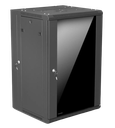 GABINETE DE SEGURIDAD DE MARCA MGM 600*600*900MM PARA SERVIDORES Y REDES CON CAPACIDAD DE 18U. CAPERTURA LATERALES Y OPCIÓN A CERRADURA.