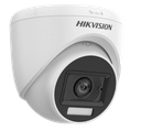 CAMARA DOMO HIKVISION 2MP/ LENTE 2.8MM/ LUZ DUAL 20 METROS IR + 20 METROS LUZ BLANCA) / MICRÓFONO INTEGRADO/ IP67