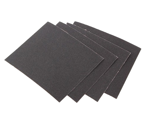 LIJA EN PLIEGO GRANO P-180 DE AGUA COLOR NEGRA 3M.