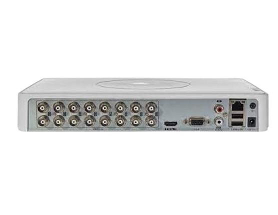 DVR DE 16CH 5MP / DETECCION DE MOVIMIENTO7 PROTECCION PERIMETRAL/ 1 BAHIA DE DICO DURO.