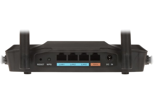 ROUTER INALAMBRICO DAHUA DOBLE BANCA AC1200/300 MBPS A 2.4GHZ/ 867 MBPS A 5 GHZ/ MU-MIMO/ CONTROL PARENTAL/ WIFI PARA INVITADOS / 3X PUERTOS LAM GIGABIT/ 1 PUERTO WAN GIGABIT/ ENCRIPTACIÓN WPA/ WPA2