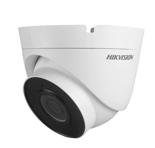 CAMARA HIKVISION DOMO TURRET IP 4 MP/ LENTE 2.8 MM / 30 MTS IR / WDR 120 DB / EXTERIOR IP67 / HIK-CONNECT P2P / H.265+ / POE / ONVIF