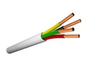 CABLE DE ALARMA, 4 CONDUCTORES 22AWG, 150MTS, 100% COBRE *SOLIDO*