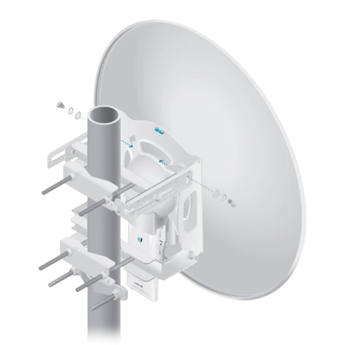 ANTENA DIRECCIONAL ROCKETDISH AIRMAX, IDEAL PARA ENLACES PUNTO A PUNTO (PTP), FRECUENCIA 5 GHZ (5.1 - 5.9 GHZ) DE 30 DBI #Ubiquiti #Telecomunicación #Antenas