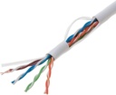 CAJA DE CABLE CAT. 5E ALEACION COLOR BLANCO 1000 PIES.