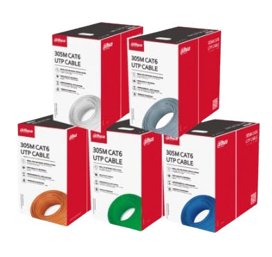 CABLE UTP CAT 6 305 METROS  100% COBRE COLOR AZUL