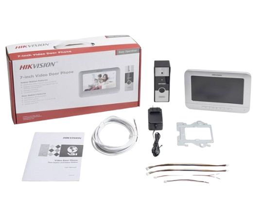 KIT DE VIDEO PORTERO ANALOGO / MANOS LIBRES CON PANTALLA LCD A COLOR DE 7"