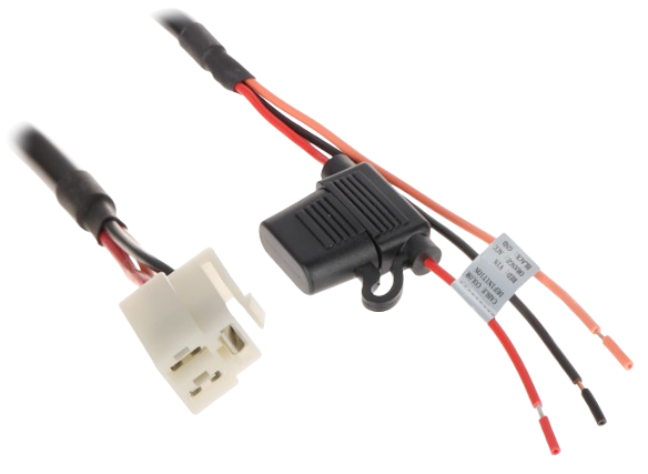 CABLE DE ALIMENTACIÓN PARA DVR MOVIL Y DASHCAM DAHUA/ PARA INSTALACION RAPIDA CON CONECTOR MÓVIL / FUSIBLE INCORPORADO