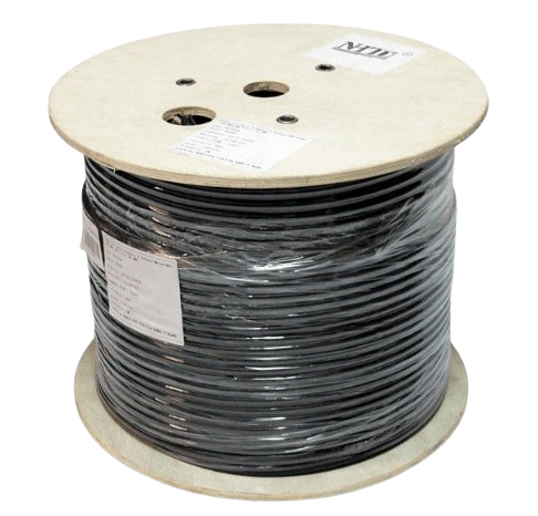 CABLE CAT 6 100% EXTERIOR COLOR NEGRO