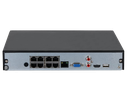 NVR DE 8CH POE 4K / SALIDA DE VÍDEO SIMULTÁNEA HDMI/VGA / Admite puertos IPC UPnP, 8PoE