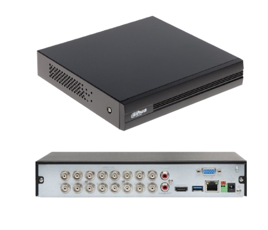 DVR DE 16 CANALES DE 5MP. LITE WIZSENSE DAHUA. COOPER-I H.265+ 16 CANALES HDCVI +8 IP. HASTA 24 CANALES IP. SMD PLUS. 1 SATA DE HASTA 16 TB. SOPORTA CVI/AHD/TVI/ CVBS E IP. FUNCIONES POS