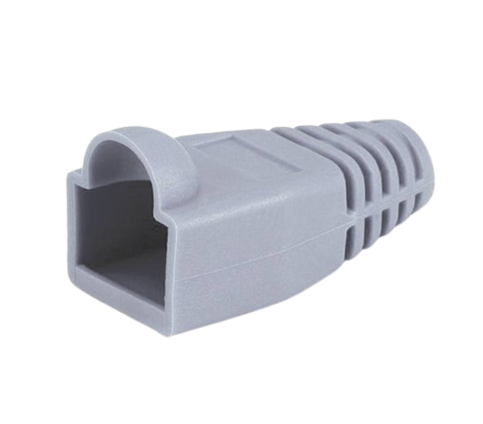 BOTAS MGM PARA CONECTORES RJ45 CAT5 / CAT6 COLOR GRIS #BotasRJ45 #AccesoriosRJ45 #Redes