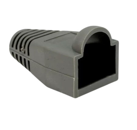BOTAS COLOR GRIS OSCURO PARA CONECTORES RJ45