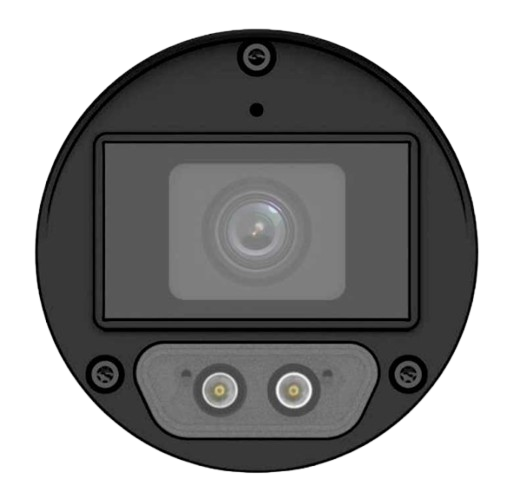 2MP ColorHunter 40m HD Cámara analógica mini tipo bala fija Micrófono incorporado IP67