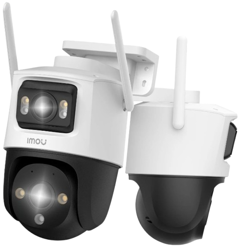CAMARA IP PT DUAL WIFI FULL COLOR DE 10MP/ LENTE FIJO DE 5MP + LENTE PT 5MP /30 METROS DE ILUMINACION NOCTURNA/ MICROFONO Y ALTAVOZ INTEGRADOS/ AUDIO BIDIRECCIONAL/IMOU SENSE