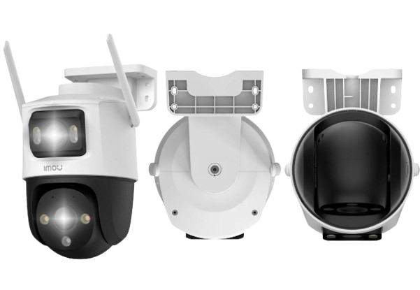 CAMARA IP PT DUAL WIFI FULL COLOR DE 10MP/ LENTE FIJO DE 5MP + LENTE PT 5MP /30 METROS DE ILUMINACION NOCTURNA/ MICROFONO Y ALTAVOZ INTEGRADOS/ AUDIO BIDIRECCIONAL/IMOU SENSE