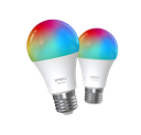 BOMBILLA INTELIGENTE MULTICOLOR IMOU CON APLICACIÓN DE CONTROL REMOTO RGBCW WIFI QUE CAMBIA DE COLOR, BOMBILLAS LED DE VARIAS ESCENAS, COMPATIBLE CON HORARIOS DE ALEXA, 15000H, ULTRA LARGA, PAQUETE. #Imou #Colores #Wifi