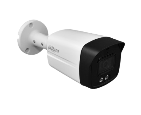 CAMARA BULLET DE 2 MP. ILUMINADOR DUAL INTELIGENTE + FULL COLOR / LENTE DE 2.8 MM / 107 GRADOS DE APERTURA. MICRÓFONO INTEGRADO 40 Mts. DE ILUMINACIÓN IR Y VISIBLE / WDR REAL DE 130 DB IP67.#Dahua #Seguridad #VOLDH #NOV