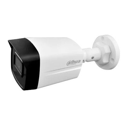 CAMARA ANÁLOGA BULLET DE 2MP. / 4 EN 1 / 1/2,7" CMOS SEMIMETALICA 2.8MM FOV 101° DWDR IR 40M IP67 #Dahua #Seguridad #Economico
