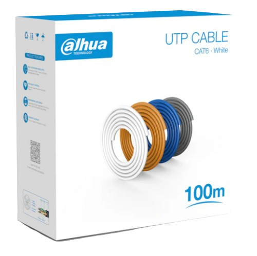 CABLE CAT 6 UTP COLOR NARANJA 100 METROS