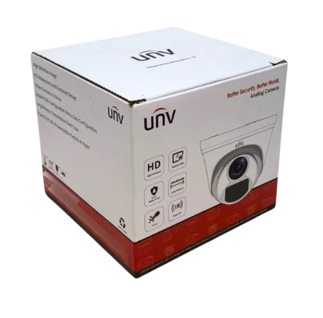 CÁMARA HD TURRET ANÁLOGA / 5MP. COLORHUNTER / 2.8 MM / IR 20 METROS IP67. #TecnologíaEnSeguridad#VigilanciaInteligente#CámarasIPProfesionale #UniviewIPCamera