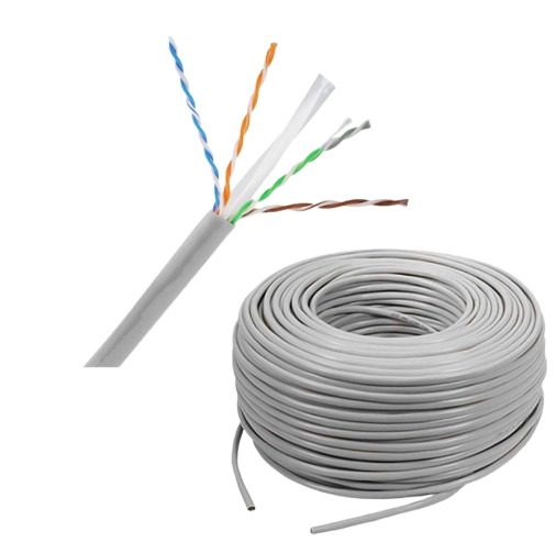 CABLE UTP CAT6. COLOR GRIS CCA (1000 FT) / 305 METROS / COMPATIBLE POE. #DahuaTechnology #CableUTPCAT6 #SolucionesDeRed #InfraestructuraTI #ConectividadSegura