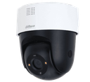 CÁMARA IP. PT DE 5 MP FULL COLOR DISUASIÓN ACTIVA / POE / IR Y LUZ BLANCA DE 30 MTS. SMART H.265 RANURA PARA MICROSD / AUDIO BIDIRECCIONAL/ IP66. #Dahua #CámaraPTZ #VigilanciaFullColor #SeguridadIP #TecnologíaDeSeguridad #DisuasiónActiva