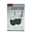 CÁMARA IP. PT DE 5 MP FULL COLOR DISUASIÓN ACTIVA / POE / IR Y LUZ BLANCA DE 30 MTS. SMART H.265 RANURA PARA MICROSD / AUDIO BIDIRECCIONAL/ IP66. #Dahua #CámaraPTZ #VigilanciaFullColor #SeguridadIP #TecnologíaDeSeguridad #DisuasiónActiva