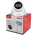 CÁMARA IP DOMO DE 4MP. DAHUA FULL COLOR/ LENTE DE 2.8mm. 95 GRADOS DE APERTURA/ MICRÓFONO INTEGRADO/ 15 METROS DE ILUMINACIÓN CON LUZ VISIBLE/ H.265+/ WDR de 120 dB