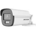 HIKVISION DS-2CE12DF0T-FS - CÁMARA ANÁLOGA BULLET DE 2MP. CON IMÁGENES A COLOR 24/7. LENTE 2.8 MM / METAL / LUZ BLANCA 40 MTS / EXTERIOR IP67 / TVI-AHD-CVI-CVBS / DWDR. #Hikvision #DS2CE12DF0TFS #ColorVu #CámaraDeSeguridad #Vigilancia24Horas #SeguridadEnColor #TecnologíaDeSeguridad