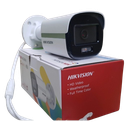 HIKVISION DS-2CE12DF0T-FS - CÁMARA ANÁLOGA BULLET DE 2MP. CON IMÁGENES A COLOR 24/7. LENTE 2.8 MM / METAL / LUZ BLANCA 40 MTS / EXTERIOR IP67 / TVI-AHD-CVI-CVBS / DWDR. #Hikvision #DS2CE12DF0TFS #ColorVu #CámaraDeSeguridad #Vigilancia24Horas #SeguridadEnColor #TecnologíaDeSeguridad