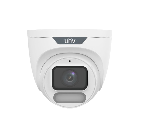1 CÁMARA IP. TURRETA DE 4MP. / WISE-ISP / LENTE FIJO / COLORHUNTER / LUZ CÁLIDA  / MICRÓFONO INCORPORADO / UMD / WDR / SD / IP67.