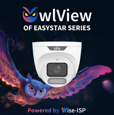 1 CÁMARA IP. TURRETA DE 4MP. / WISE-ISP / LENTE FIJO / COLORHUNTER / LUZ CÁLIDA  / MICRÓFONO INCORPORADO / UMD / WDR / SD / IP67.