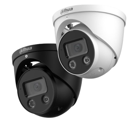 DAHUA DH-IPC-HDW3549HP-AS-PV-0280B-S3 - CÁMARA IP. DOMO TIOC DE 5 MP. WIZ SENSE LENTE DE 2.8 mm. ÁNGULO DE 101° ILUMINADOR DUAL SIRENA / ESTROBO AZUL Y ROJO. CON DISUASIÓN ACTIVA / SMD 4.0 MICRÓFONO INTEGRADO RANURA MICROSD / IP67 / POE.  #Lonuevo #Lotop	#CámaraIPDomo5MP #VideovigilanciaAvanzada #SeguridadInteligente #TecnologíaDahua #FullColor #DetecciónInteligente #SeguridadPerimetral