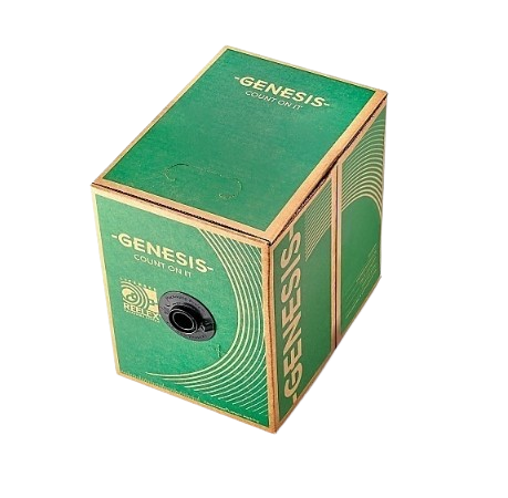 GENESIS 21041101 - BOBINA DE 305 METROS / CABLE DE COBRE / 4 X 22 AWG / RISER / PARA INTERIOR / COLOR BLANCO / PARA APLICACIONES DE ALARMAS DE INTRUSIÓN Y AUTOMATIZACIÓN. #CableAlarmaGenesis #Genesis21041101 #SistemasDeSeguridad #CablesDeAlarma #SeguridadResidencial #SeguridadComercial  #InstalacionAlarmas #GenesisCables