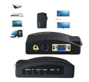 CONVIERTE SEÑALES DE VIDEO COMPUESTO (RCA) Y S-VIDEO EN SALIDA VGA PARA PROYECTORES, MONITORES O PANTALLAS. IDEAL PARA CONECTAR DISPOSITIVOS ANTIGUOS COMO REPRODUCTORES DE DVD, CONSOLAS RETRO O CÁMARAS DE SEGURIDAD A PANTALLAS MODERNAS. #VideoConverter #RCAtoVGA #SVideoToVGA #ConvertidorDeVideo #AdaptadorVGA #Monitores