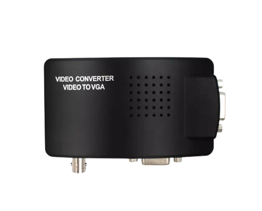 CONVIERTE SEÑALES DE VIDEO COMPUESTO (RCA) Y S-VIDEO EN SALIDA VGA PARA PROYECTORES, MONITORES O PANTALLAS. IDEAL PARA CONECTAR DISPOSITIVOS ANTIGUOS COMO REPRODUCTORES DE DVD, CONSOLAS RETRO O CÁMARAS DE SEGURIDAD A PANTALLAS MODERNAS. #VideoConverter #RCAtoVGA #SVideoToVGA #ConvertidorDeVideo #AdaptadorVGA #Monitores